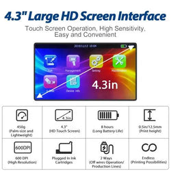 BENTSAI B3 BT-HH6105B3 Portable Handheld Mobile Inkjet Printer