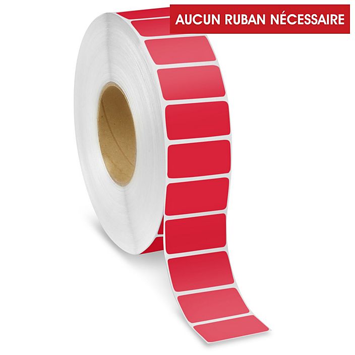 etiquettes-rive-sud,Étiquettes adhésives thermiques directes industrielles – 2 x 1 po - Coloré