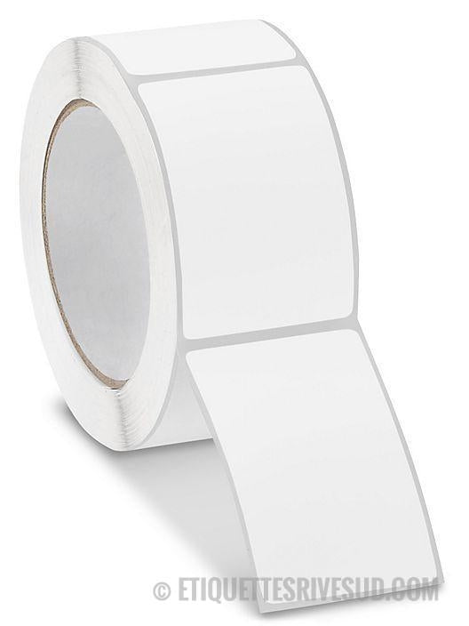 etiquettes-rive-sud,Étiquettes adhésives de masquage – 2 x 3 po - 500 étiquettes par rouleau