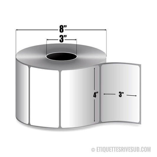 etiquettes-rive-sud,Zebra 4" x 2" Z-Perform 2000D Label - 10015365