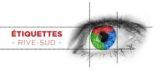 Étiquettes Rive-Sud