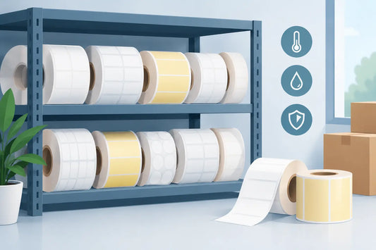 Comment stocker correctement vos rouleaux d’étiquettes