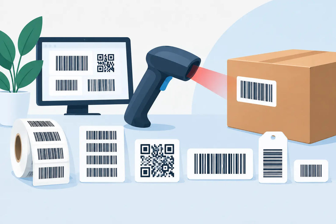 Guide des formats d’étiquettes codes-barres
