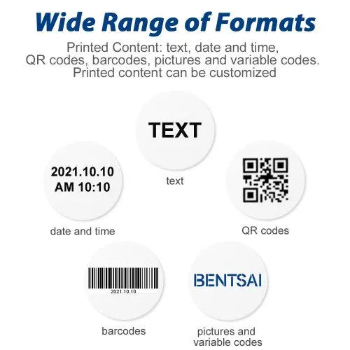 BENTSAI B35 Portable Handheld Mobile Inkjet Printer Water based /Solvent