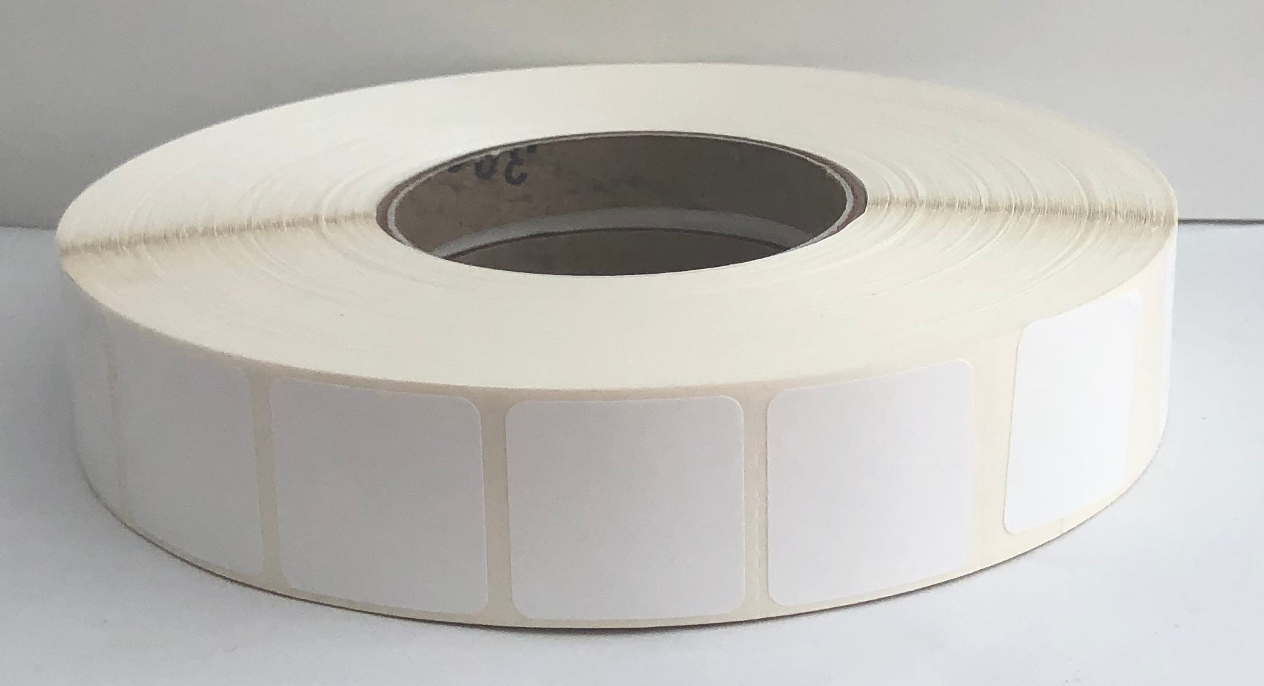 etiquettes-rive-sud,Étiquettes 1.25" X 1.25" transfert thermique en rouleau sur core 3"