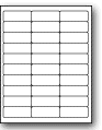 LD-30 - 30 per sheet (1" x 2.625")
