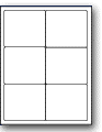 LD-6 - 6 per sheet (3.375" x 4")
