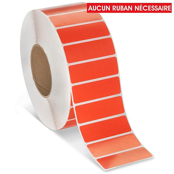 etiquettes-rive-sud,Étiquettes adhésives thermiques directes industrielles – 3 x 1 po - Coloré