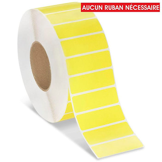 etiquettes-rive-sud,Étiquettes adhésives thermiques directes industrielles – 3 x 2 po - Coloré