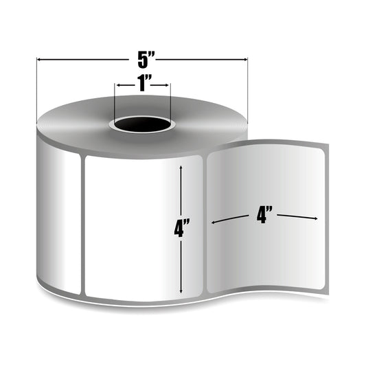 4" x 4" Étiquettes Thermique Zebra Z-Perform 2000D - 10010033