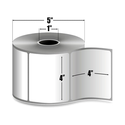 4" x 4" Étiquettes Thermique Zebra Z-Select 4000D - 10015345