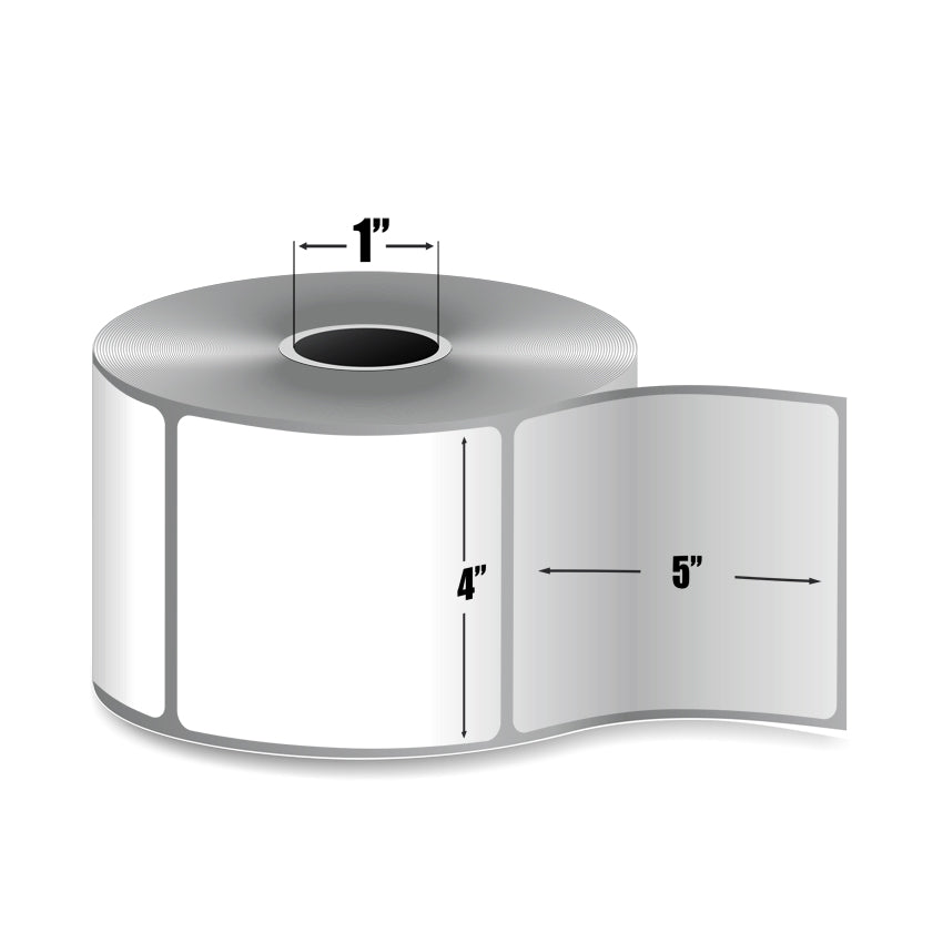 4" x 5" Étiquettes Thermique Zebra Z-Select 4000D - 10015346