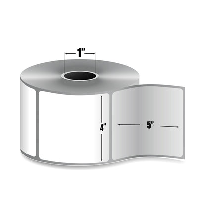 4" x 5" Étiquettes Thermique Zebra Z-Select 4000D - 10015346