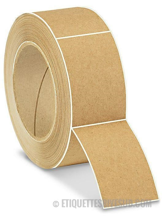 etiquettes-rive-sud,Étiquettes adhésives de masquage – 2 x 3 po - 500 étiquettes par rouleau