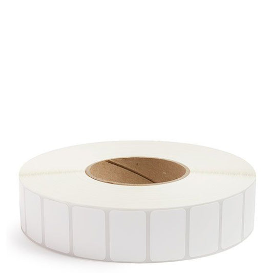 Étiquettes 1 1/2 x 1 transfert thermiques adhésives et décollables