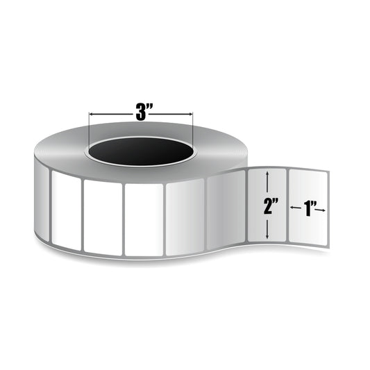 Zebra 2" x 1" Z-Select 4000T Label - 72281