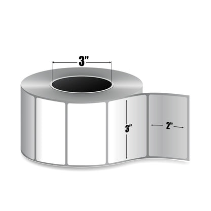 Zebra 3" x 2" Z-Select 4000T Label - 72285