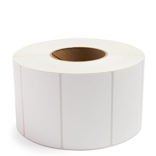 Étiquettes 4 x 2-1/2  transfert thermiques adhésives et décollables