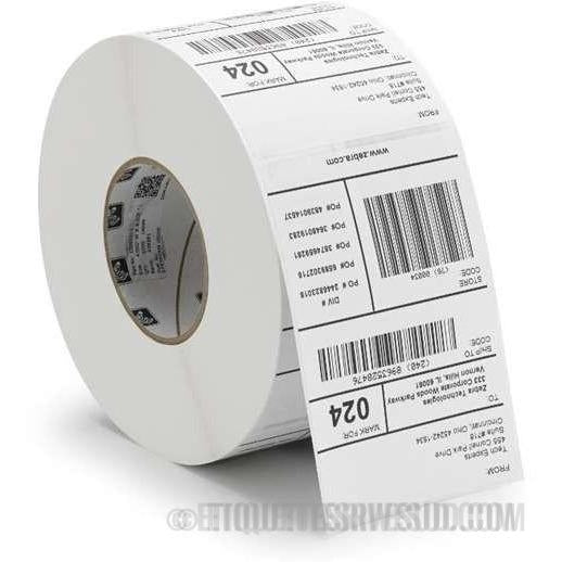 etiquettes-rive-sud,Zebra 3" x 1" 8000T Z-Destruct Label - 10022928