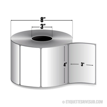 etiquettes-rive-sud,Zebra 4" x 2" Z-Perform 2000D Label - 10015365