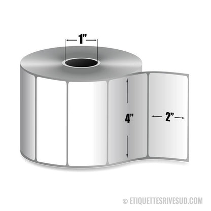 etiquettes-rive-sud,Zebra 4" x 2" Z-Select 4000T - 10009530